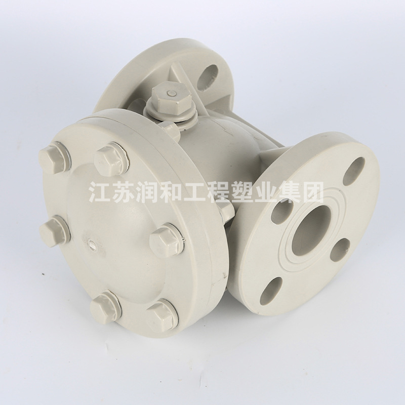 β晶型PPH法兰旋启式止回阀H44F-10S均聚聚丙烯 · 配图 3