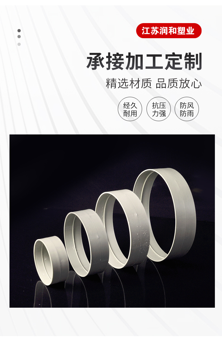β晶型PPH直接套环加强筋风管承插焊接DN15-DN2000 · 配图 6